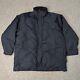 Vintage Rare Polo Ralph Lauren Black Iconic Thick Puffy Work Jacket Xxl