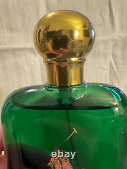 VINTAGE Ralph Lauren Green Bottle POLO EDT Spray 4 Oz 118 ml COSMAIR