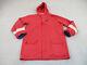 Vintage Ralph Lauren Polo Jacket Adult Small Red Hooded Outdoors Coat Men 90s