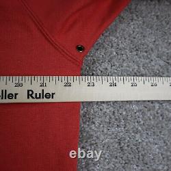 VINTAGE Ralph Lauren Polo Shirt Mens Large Orange Catch And Release Sportsman