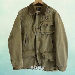 VTG 90s Polo Ralph Lauren Sportsman Hunting Jacket Coat RRL Cargo Utility Grunge