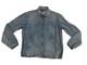 Vtg Polo Ralph Lauren Blue Denim Jean Jacket Mens Large Coat Harrington Red