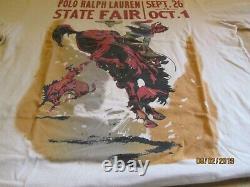 VTG Polo Country Ralph Lauren state fair Tee T Shirt M