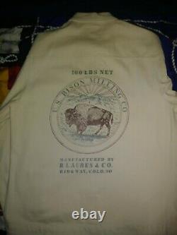 VTG Polo Ralph Lauren Bison Milling Company, Indian Head Barn Jacket Size Large