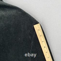 VTG Polo Ralph Lauren Black Corduroy Jacket Sport Coat Mens 40R Blazer 3 Button