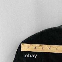 VTG Polo Ralph Lauren Black Corduroy Jacket Sport Coat Mens 40R Blazer 3 Button