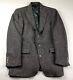 Vtg Polo Ralph Lauren Blazer Mens 40 Gray Wool Herringbone Button Up Jacket