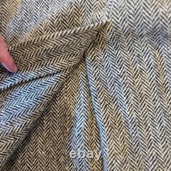 VTG! Polo Ralph Lauren Herringbone Blazer Virgin Wool Sport Coat Jacket 42R