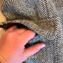 VTG! Polo Ralph Lauren Herringbone Blazer Virgin Wool Sport Coat Jacket 42R