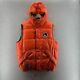Vtg Polo Ralph Lauren Mens Medium Vest Ski Patrol Rlpc Down Flannel Lined 90s