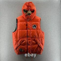 VTG Polo Ralph Lauren Mens Medium Vest Ski Patrol RLPC Down Flannel lined 90s