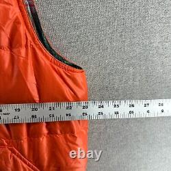 VTG Polo Ralph Lauren Mens Medium Vest Ski Patrol RLPC Down Flannel lined 90s