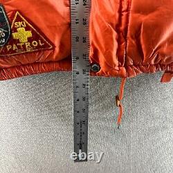 VTG Polo Ralph Lauren Mens Medium Vest Ski Patrol RLPC Down Flannel lined 90s