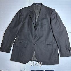 VTG Polo Ralph Lauren Mens Wool Blazer Glenurquhart Check Blue Label 42 SH