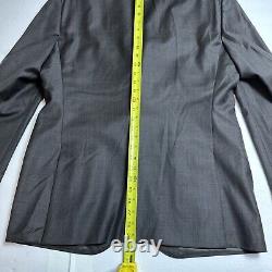 VTG Polo Ralph Lauren Mens Wool Blazer Glenurquhart Check Blue Label 42 SH