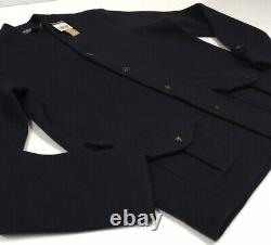 VTG Polo Ralph Lauren Wool Angora Brushed Knit Sweater Jacket Cardigan Gentleman