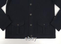 VTG Polo Ralph Lauren Wool Angora Brushed Knit Sweater Jacket Cardigan Gentleman