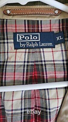 VTG Polo Ralph Lauren X-Large Fly Fishing Utility Jacket Hunting Outdoor Vintage