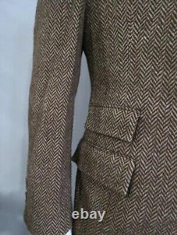 VTG Polo Ralph Lauren made in USA Brown herringbone sport coat 40-41 R