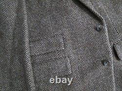 VTG Polo Ralph Lauren made in USA Brown herringbone sport coat 40-41 R