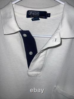 VTG Polo by Ralph Lauren Medium P Wings Stadium Polo Shirt Made In USA 1990s