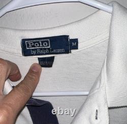 VTG Polo by Ralph Lauren Medium P Wings Stadium Polo Shirt Made In USA 1990s