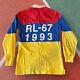 Vtg Polo By Ralph Lauren Rl-67 1993 Rugby Shirt Long Sleeve Colorblock Size L