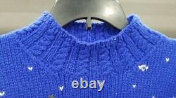 VTG Ralph Lauren POLO SWEATER ski flag fair isles snowflake M