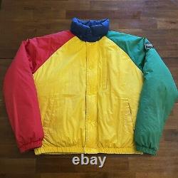 VTG Ralph Lauren Polo Uni Jacket Unicrest Down Puffer Coat Large 90s 80s