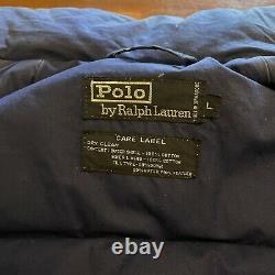 VTG Ralph Lauren Polo Uni Jacket Unicrest Down Puffer Coat Large 90s 80s