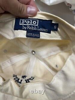 Vintage 1980's Polo Ralph Lauren Longbill White OSFA Rare