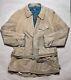 Vintage 1990s Ralph Lauren Polo Suede Jacket Size L Flannel Lined With Belt
