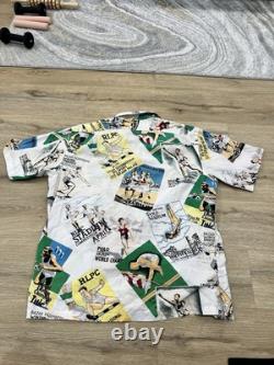 Vintage 1992 Polo Ralph Lauren Olympic Stadium Track & Field Shirt Size Large