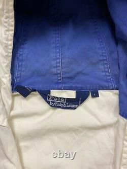 Vintage 1993 Polo Ralph Lauren Jacket Size Large White 90s CPRL 93 P2 RL-67 USA