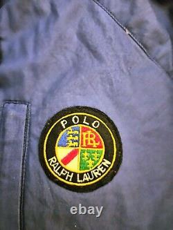 Vintage 80's Polo Ralph Lauren Cookie Patch Usa Ski Down Jacket Xl Large