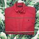 Vintage 80s 90s Polo Ralph Lauren Striped Jacket Faded Red Grunge Skate Medium M
