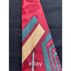 Vintage 80s Polo Ralph Lauren Hollywood Collection Golf Club Silk Tie Handmade