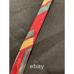 Vintage 80s Polo Ralph Lauren Hollywood Collection Golf Club Silk Tie Handmade