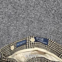 Vintage 80s Polo Ralph Lauren Pants 29x31 USA Houndstooth Tweed Trousers Heavy