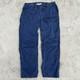 Vintage 90's Polo Ralph Lauren Cargo Pants Utility Workwear Size 36x32 Navy