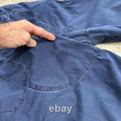 Vintage 90's Polo Ralph Lauren Cargo Pants Utility Workwear Size 36x32 Navy