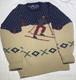 Vintage 90's Polo Ralph Lauren Ski Wool Sweater Men's Medium