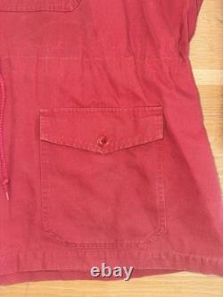 Vintage 90's Polo Ralph Lauren Sportsman Anorak Men's Jacket Red XL Hoodie