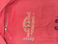 Vintage 90's Polo Ralph Lauren Sportsman Anorak Men's Jacket Red XL Hoodie