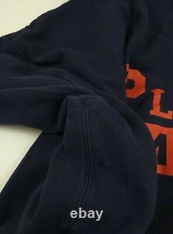 Vintage 90s 1991 Polo Ralph Lauren Hoodie Rare RPL 91 M Sport Athl Dept RL USA