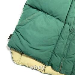 Vintage 90s Polo Ralph Lauren Duck Down Quilted Puffer Vest Green Hunting Mens L
