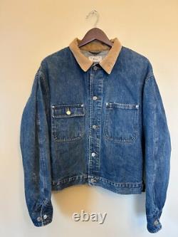 Vintage 90s Polo Ralph Lauren Dungaree Denim Jacket Men's Sz XL Made In USA