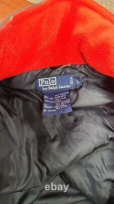 Vintage 90s Polo Ralph Lauren HI Tech Ski Jacket Size M Black