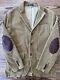 Vintage 90s Polo Ralph Lauren Men's Corduroy Leather Elbow Patches Blazer 42r