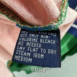Vintage 90s Polo Ralph Lauren Mens Shirt XL Colorblock Geometric Multi Rare Logo